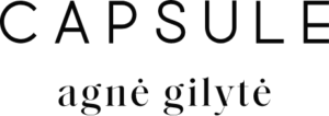 Capsule (Agnė Gilytė) logotipas
